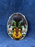 Pineapple Welcome Art Glass Stained Glass