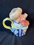 Fitz & Floyd Pig Baker Pitcher