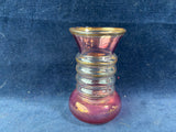 Pink and Gold Bud Vase