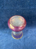 Pink and Gold Bud Vase