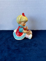 Goebel Little Girl w/Jam Figurine