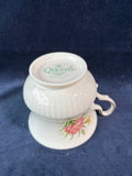 Queens Tea Cup And Saucer January Carnations