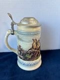 Gerz Germany Lidded Beer Stein