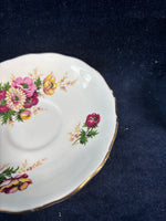 Royal Osborne Fine Bone China Teacup And Saucer Set
