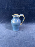 Blue Glazed Pottery Jug; Charleston Pottery