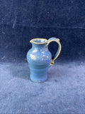 Blue Glazed Pottery Jug; Charleston Pottery