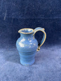 Blue Glazed Pottery Jug; Charleston Pottery