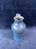 Blue Glazed Pottery Jug; Charleston Pottery