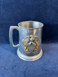 Navy Sheffield Pewter Tankard Beer Mug Stein