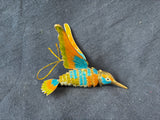 Cloisonné Enamel Hummingbird Ornament *Read Description*