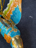 Cloisonné Enamel Hummingbird Ornament *Read Description*
