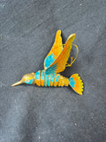 Cloisonné Enamel Hummingbird Ornament *Read Description*