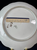 Limoges Porcelain Decorative Angel Plate With Stand