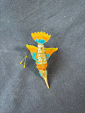 Cloisonné Enamel Hummingbird Ornament *Read Description*