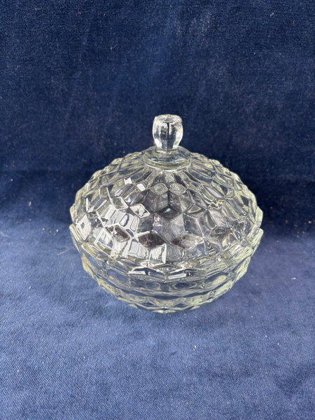 Indiana Glass Whitehall Cubist Candy Dish
