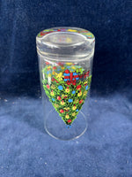 Set Of 4 Action Christmas Tree Holiday Glasses