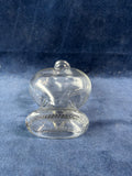 Heart Shaped Decanter With Red Stopper