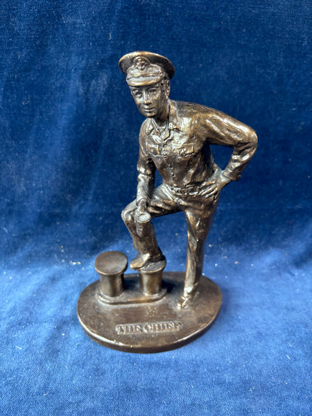 The Chief Leo C. Irrera 1994 U.S. Navy Memorial Foundation Resin Statue with Bronze Finish