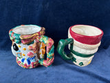 Pair Of Santa Claus Mugs