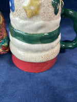 Pair Of Santa Claus Mugs