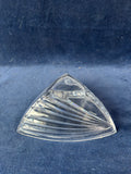 Triangular Crystal Bowl