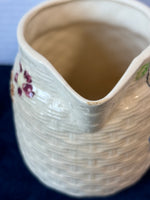 Made In Japan Floral/Basket Design Creamer