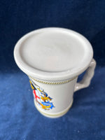German Ceramic Beer Stein Mug Rheinland-Pfalz