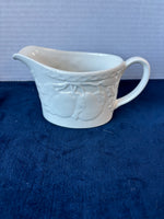 Country Fayre Fruit Design White Creamer Made In England