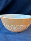 Vintage Pyrex Woodland Cinderella Tan Mixing Bowl