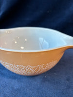 Vintage Pyrex Woodland Cinderella Tan Mixing Bowl