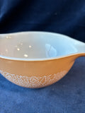 Vintage Pyrex Woodland Cinderella Tan Mixing Bowl