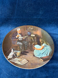 Lot Of 3 Norman Rockwell Collectors Plates
