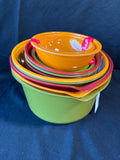 Assorted Lot Of Melamine Mixing Bowls (12)