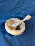 Wood Mortar And Pestle Set