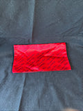 Christian Dior Red Satin Pouch