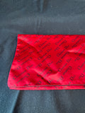 Christian Dior Red Satin Pouch