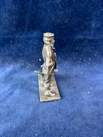 The Lone Sailor With Sea Bag Pewter