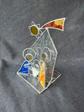 Stained Glass Nativity Figurine