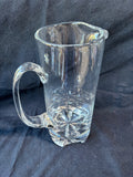 Clear Glass Water Pitcher