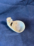 Hand-Carved Soapstone Elephant Trinket Dish (A)