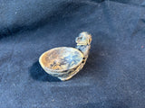 Hand-Carved Soapstone Elephant Trinket Dish (B)