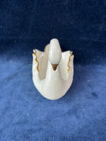 Lenox Swan Trinket Dish with 24K Gold Trim