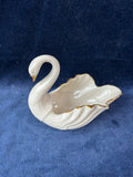 Lenox Swan Trinket Dish with 24K Gold Trim