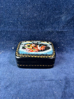 Russian Lacquer Wooden Trinket Box