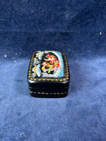 Russian Lacquer Wooden Trinket Box