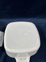 Pair of Corning Ware "Blue Cornflower" Casserole Dishes