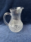 J G Durand Crystal d Arques Longchamp Lead Crystal Pitcher