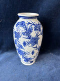 Blue Floral Bombay Vase