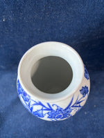 Blue Floral Bombay Vase
