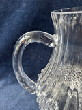 J G Durand Crystal d Arques Longchamp Lead Crystal Pitcher
